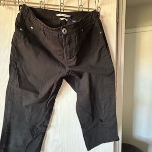 Bandolino Black Straight-Leg Pants